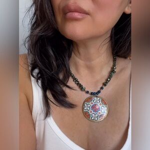 Mexican tile Pearls Vintage